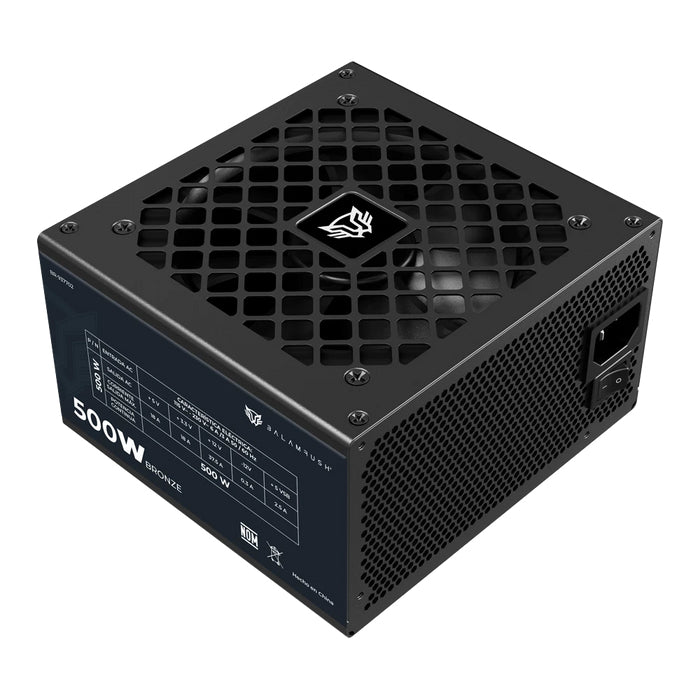Fuente de Poder 500W 80 Plus Bronce BALAM RUSH GR BURST GR500B LEGEND SERIES. - Fuente de Poder 500W 80 Plus Bronce BALAM RUSH GR BURST GR500B LEGEND SERIES. -